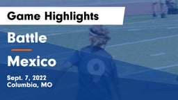 Battle  vs Mexico  Game Highlights - Sept. 7, 2022