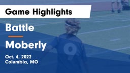 Battle  vs Moberly  Game Highlights - Oct. 4, 2022