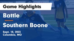 Battle  vs Southern Boone  Game Highlights - Sept. 18, 2023