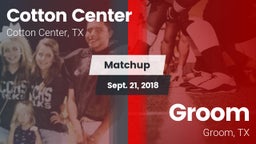 Matchup: Cotton Center High S vs. Groom  2018