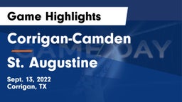 Corrigan-Camden  vs St. Augustine   Game Highlights - Sept. 13, 2022