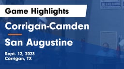 Corrigan-Camden  vs San Augustine  Game Highlights - Sept. 12, 2023
