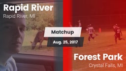 Matchup: Rapid River High Sch vs. Forest Park  2017