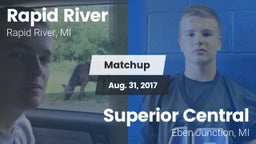 Matchup: Rapid River High Sch vs. Superior Central  2017