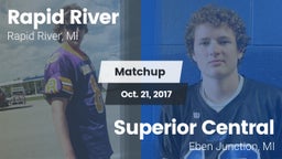 Matchup: Rapid River High Sch vs. Superior Central  2017