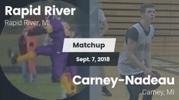 Matchup: Rapid River High Sch vs. Carney-Nadeau  2018