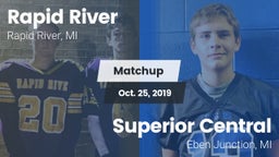 Matchup: Rapid River High Sch vs. Superior Central  2019