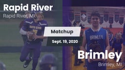 Matchup: Rapid River High Sch vs. Brimley  2020