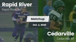 Matchup: Rapid River High Sch vs. Cedarville  2020