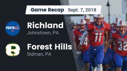 Recap: Richland  vs. Forest Hills  2018