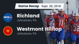 Recap: Richland  vs. Westmont Hilltop  2018
