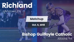Matchup: Richland  vs. Bishop Guilfoyle Catholic  2018