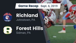 Recap: Richland  vs. Forest Hills  2019