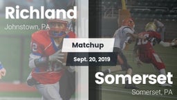 Matchup: Richland  vs. Somerset  2019