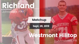 Matchup: Richland  vs. Westmont Hilltop  2019