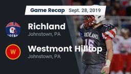 Recap: Richland  vs. Westmont Hilltop  2019