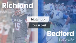 Matchup: Richland  vs. Bedford  2019