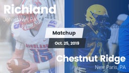 Matchup: Richland  vs. Chestnut Ridge  2019