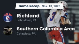 Recap: Richland  vs. Southern Columbia Area  2020