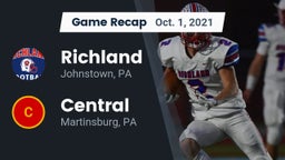 Recap: Richland  vs. Central  2021