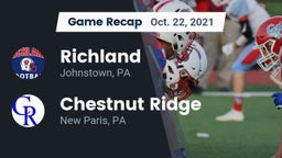 Recap: Richland  vs. Chestnut Ridge  2021