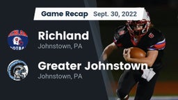 Recap: Richland  vs. Greater Johnstown  2022