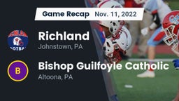 Recap: Richland  vs. Bishop Guilfoyle Catholic  2022