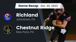 Recap: Richland  vs. Chestnut Ridge  2023