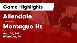 Allendale  vs Montague Hs Game Highlights - Aug. 30, 2021