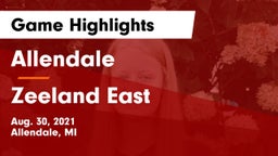Allendale  vs Zeeland East Game Highlights - Aug. 30, 2021