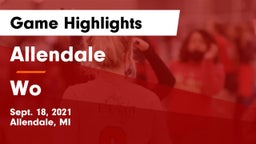 Allendale  vs Wo Game Highlights - Sept. 18, 2021