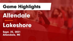 Allendale  vs Lakeshore Game Highlights - Sept. 25, 2021