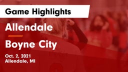 Allendale  vs Boyne City Game Highlights - Oct. 2, 2021