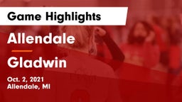 Allendale  vs Gladwin Game Highlights - Oct. 2, 2021