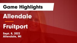 Allendale  vs Fruitport  Game Highlights - Sept. 8, 2022