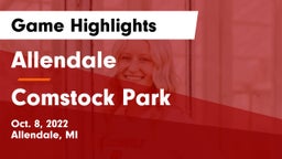 Allendale  vs Comstock Park  Game Highlights - Oct. 8, 2022