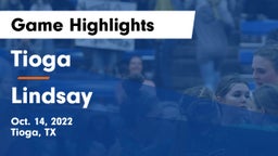 Tioga  vs Lindsay  Game Highlights - Oct. 14, 2022