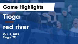 Tioga  vs red river Game Highlights - Oct. 3, 2023