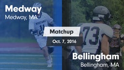 Matchup: Medway  vs. Bellingham  2016