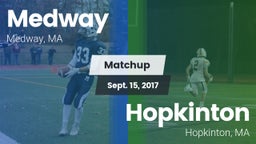 Matchup: Medway  vs. Hopkinton  2017