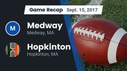 Recap: Medway  vs. Hopkinton  2017