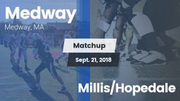 Matchup: Medway  vs. Millis/Hopedale 2018