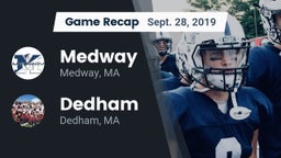 Recap: Medway  vs. Dedham  2019