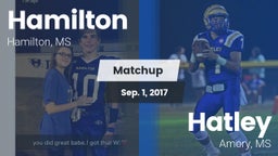 Matchup: Hamilton  vs. Hatley  2017