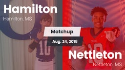 Matchup: Hamilton  vs. Nettleton  2018