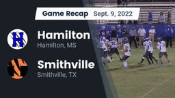 Recap: Hamilton  vs. Smithville  2022