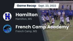 Recap: Hamilton  vs. French Camp Academy  2022