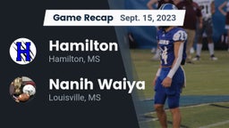 Recap: Hamilton  vs. Nanih Waiya  2023
