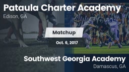 Matchup: Pataula Charter Acad vs. Southwest Georgia Academy  2017