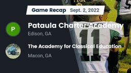 Recap: Pataula Charter Academy vs. The Academy for Classical Education 2022